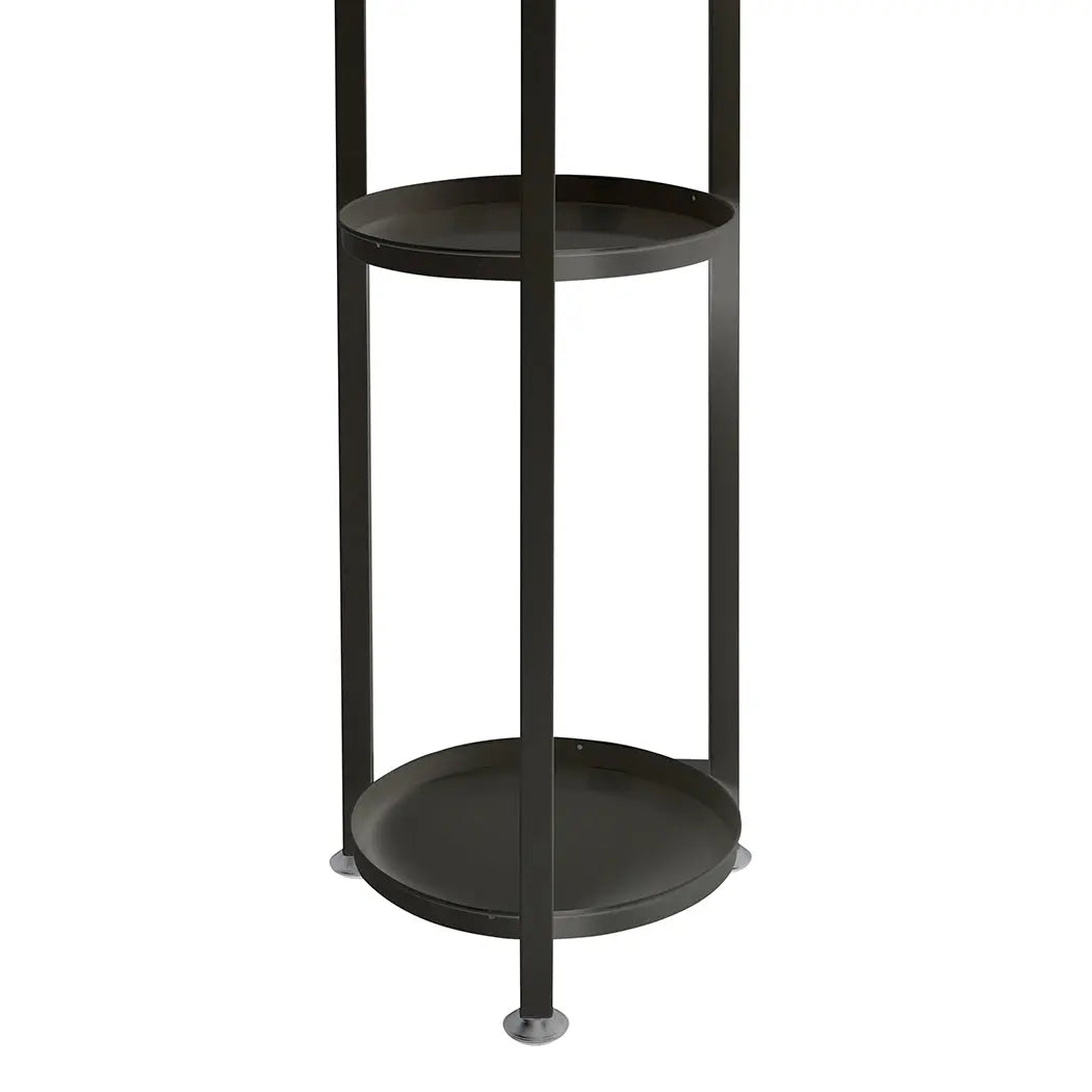 Levede Plant Stand Outdoor Indoor Flower Pots Rack Garden Shelf Black 120CM Deals499