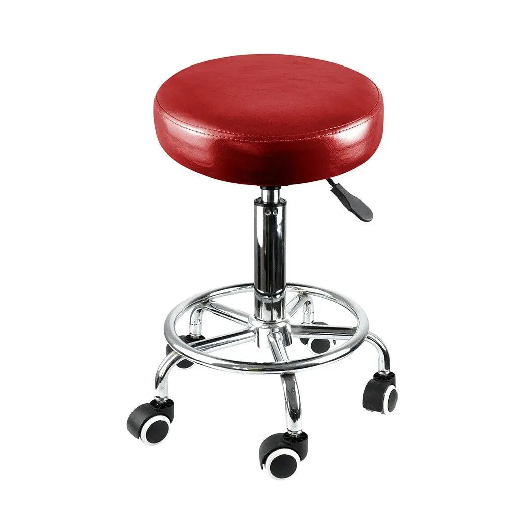 Levede Swivel Salon Bar Stools Hairdressing Stool Barber Chairs Equipment Beauty Deals499