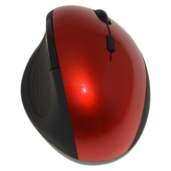 Red 6 Key Ergonomic Wireless Mouse OEM