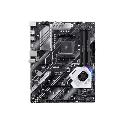 ASUS PRIME X570-P/CSM AMD AM4 ATX MB, PCIe 4, 12 DrMOS PWR, Dual M.2, HDMI, SATA 6Gb/s, USB3.2 Gen2, Aura Sync ASUS