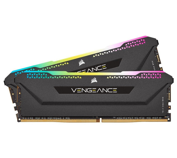 CORSAIR Vengeance RGB PRO SL 32GB (2x16GB) DDR4 3200Mhz C16 Black Heatspreader Desktop Gaming Memory CORSAIR