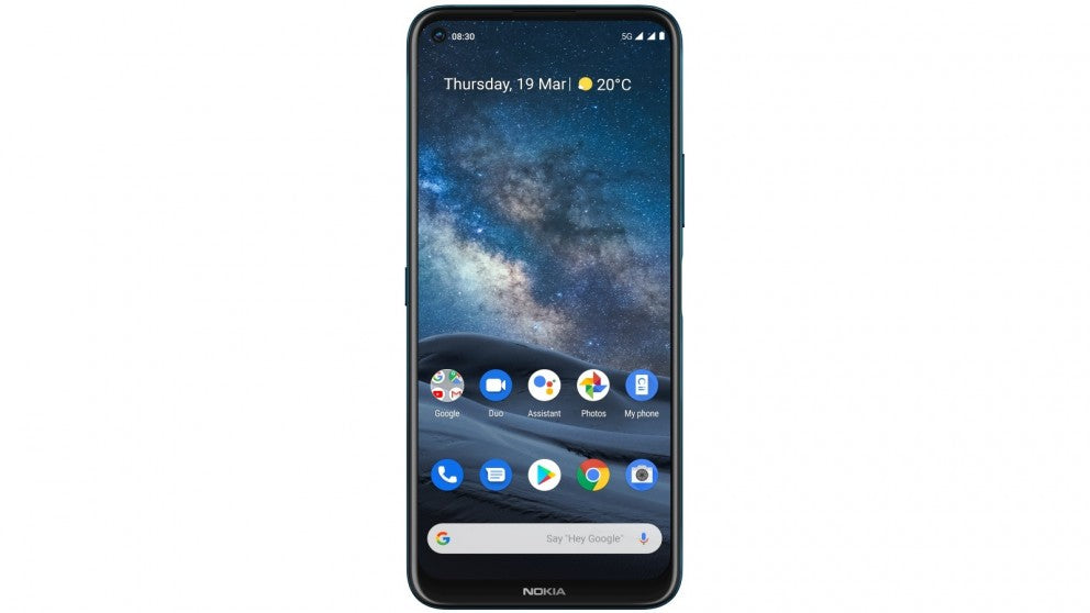 NOKIA 8.3 5G 128 GB Polar Night- 6.81' Display, Dual SIM, Snapdragon 765G, NFC, RAM 8 GB, Android 10, 64MP Camera with ZEISS Optics, 4500mAh Battery NOKIA