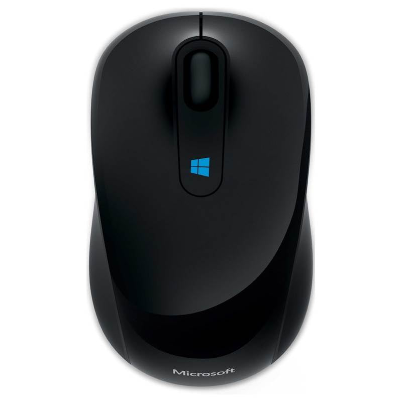 Microsoft Wireless Sculpt Mobile USB Optical Mouse - Black MICROSOFT