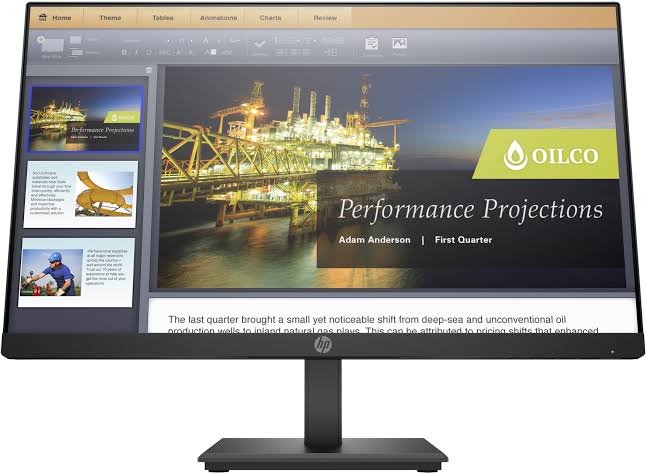 HP P224 21.5' FHD LED Anti-Glare VA 1920x1080 DisplayPort, HDMI Tilt Adjustment 3YRS WTY MONITOR HP