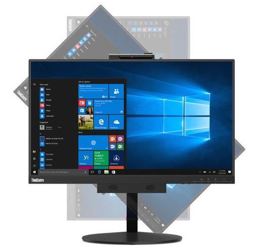 LENOVO ThinkCentre Tiny-in-One G3 23.8' IPS FHD LED Monitor - 1920x1080, USB3.0, DP, Height Adjustable, Camera, Tilt, Swivel, Pivot, VESA, Camera 3YR LENOVO