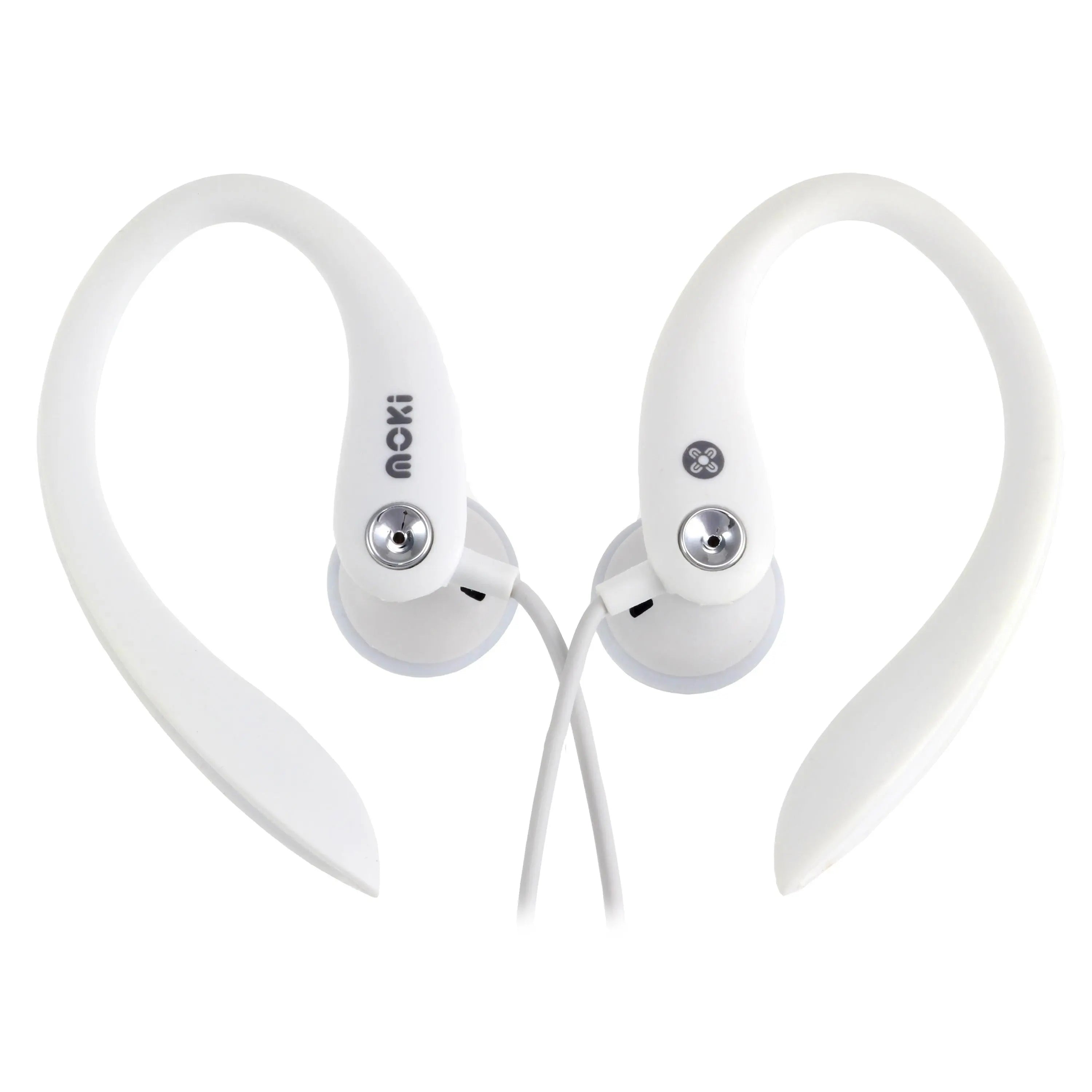 MOKI  Sports Earphones - White MOKI