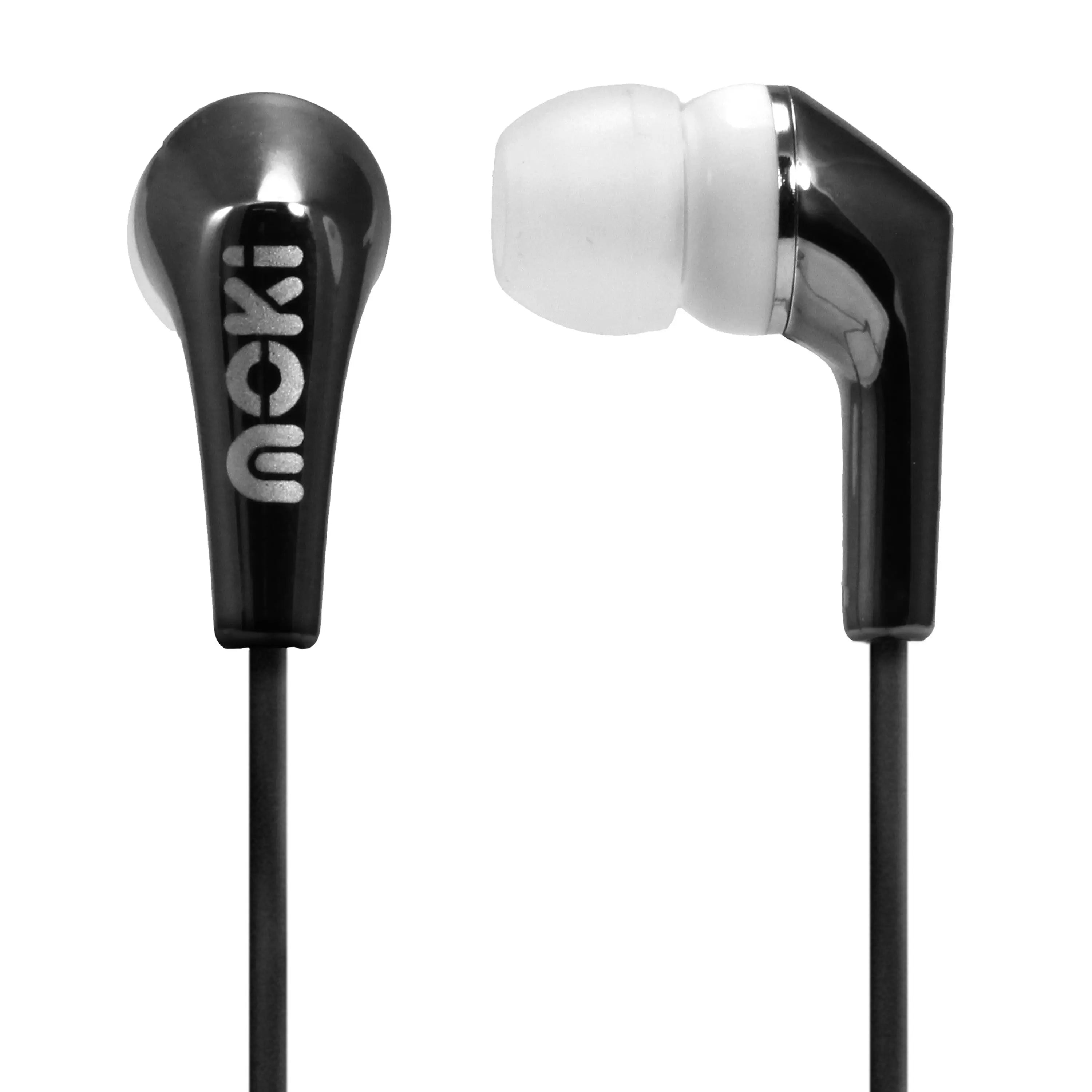 MOKI Metallics Earphone - BLACK MOKI