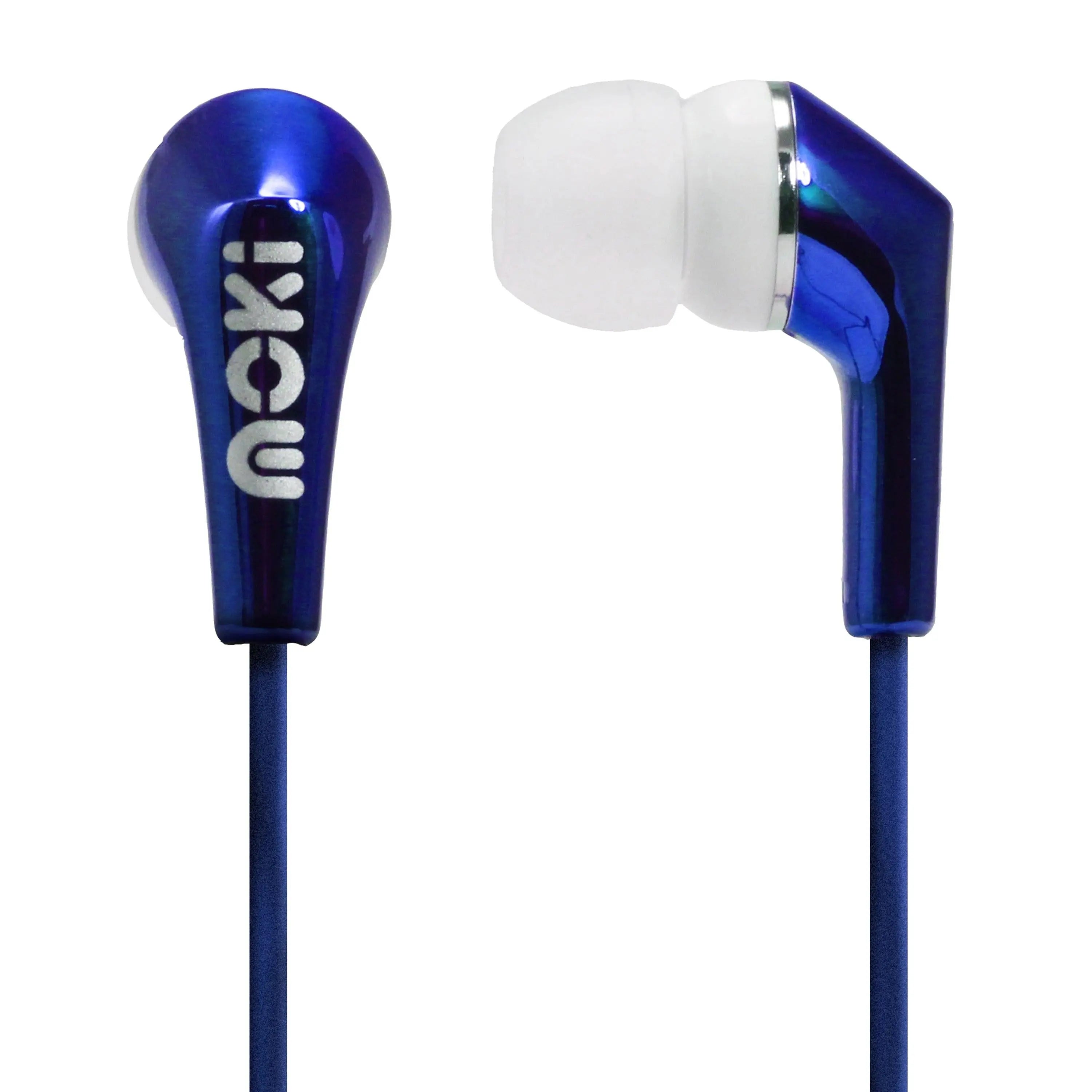 MOKI Metallics Earphone - BLUE MOKI