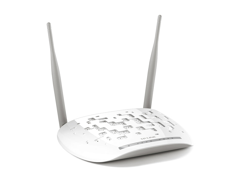 TP-LINK TD-W8961N N300 Wireless N ADSL2+ Modem Router 2.4GHz (300Mbps) 4x100Mbps LAN RJ11 2x5dBi Antennas NAT Router Switch Access Point ~TD-W8960N TP-LINK