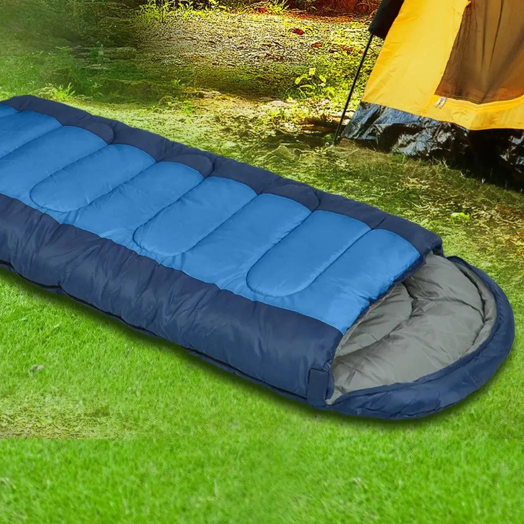 Mountview -20°C Outdoor Camping Thermal Sleeping Bag Envelope Tent Hiking Winter Deals499