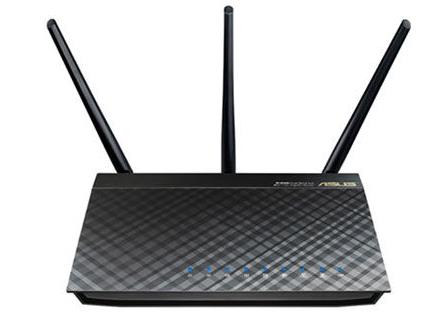 ASUS RT-AC66U B1 Wi-Fi 5 802.11ac Dual-Band Wireless-AC1750 Gigabit Router With AiMesh, Adaptive QoS, Parental Control, 4xGigabit LAN, 1xU2, (EOL) ASUS