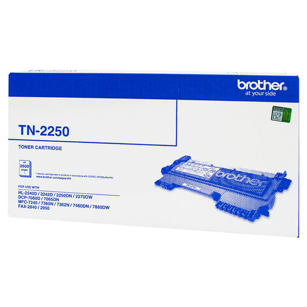 Brother TN-2250 Black Original Toner Cartridge BROTHER