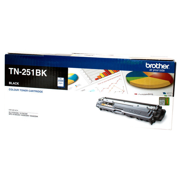 Brother TN-251 Black Original Toner Cartridge BROTHER