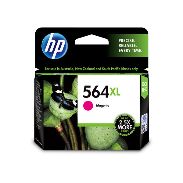 HP 564MXL (CB324WA) Original Magenta Extra Large Ink Cartridge- 750 Pages HP