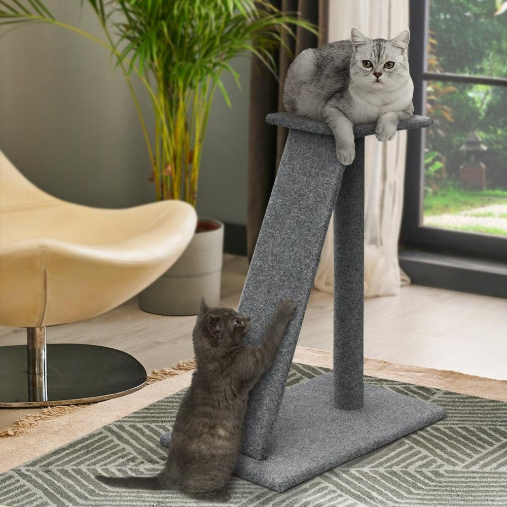 i.Pet Cat Tree 82cm Trees Scratching Post Scratcher Tower Condo House Furniture Wood Slide Deals499