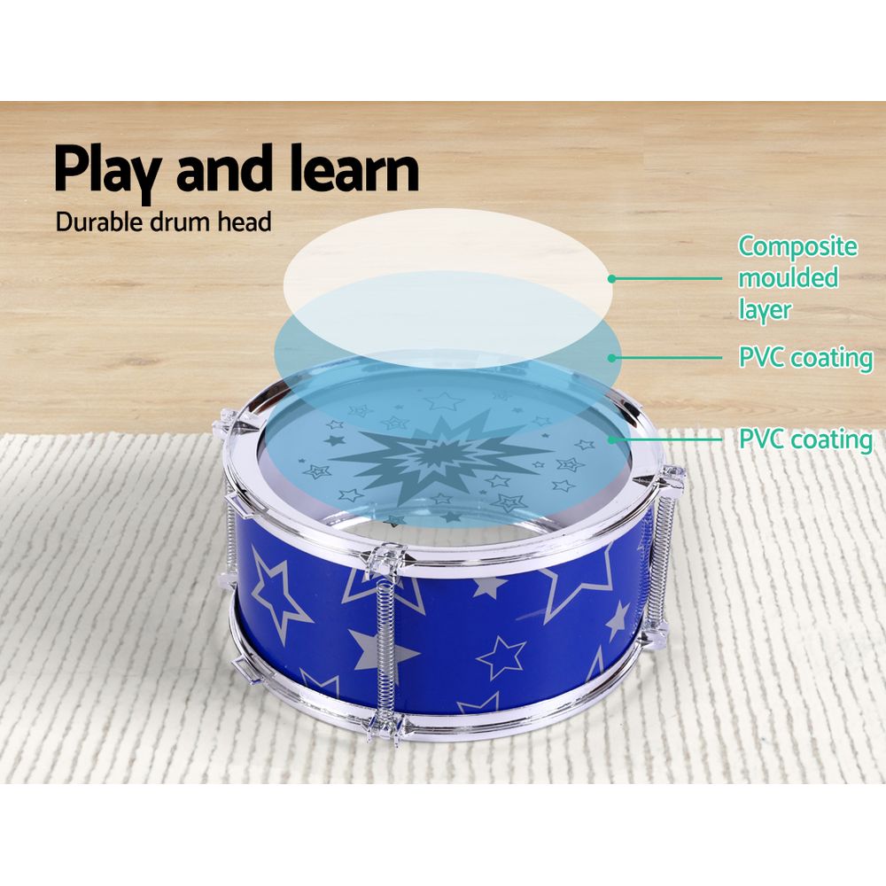 Keezi 11 Piece Kids Drum Set Deals499