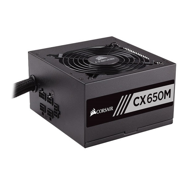 CORSAIR 650W CXM 80+ Bronze Semi-Modular 120mm FAN ATX Power Supply, PSU 5 Years Warranty CORSAIR