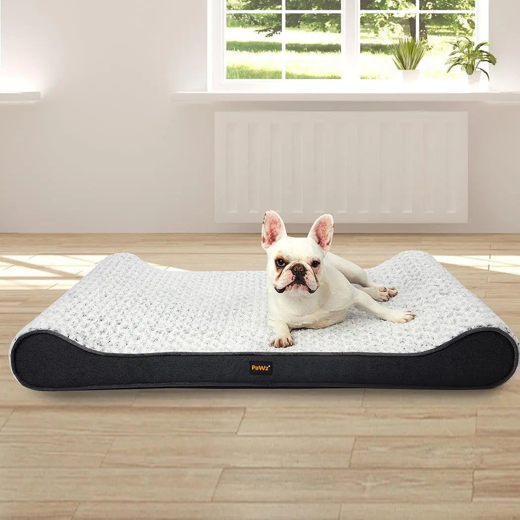 PaWz Orthopedic Dog Bed With Memory Foram Warm Mattress Plush Large Deals499