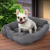 PaWz Pet Bed 2 Way Use Dog Cat Soft Warm Calming Mat Sleeping Kennel Sofa Grey S Deals499