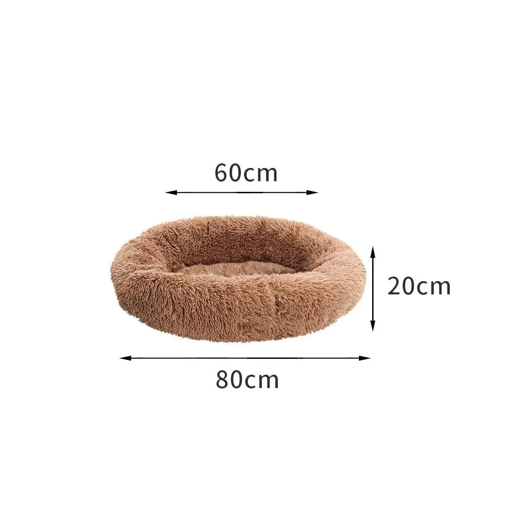 PaWz Pet Bed Mattress Dog Beds Bedding Cat Pad Mat Cushion Winter XL Brown Deals499