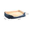 PaWz Pet Bed Mattress Dog Cat Pad Mat Puppy Cushion Soft Warm Washable 2XL Blue Deals499