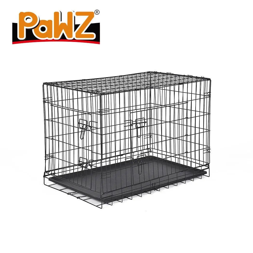 PaWz Pet Dog Cage Crate Kennel Portable Collapsible Puppy Metal Playpen 36