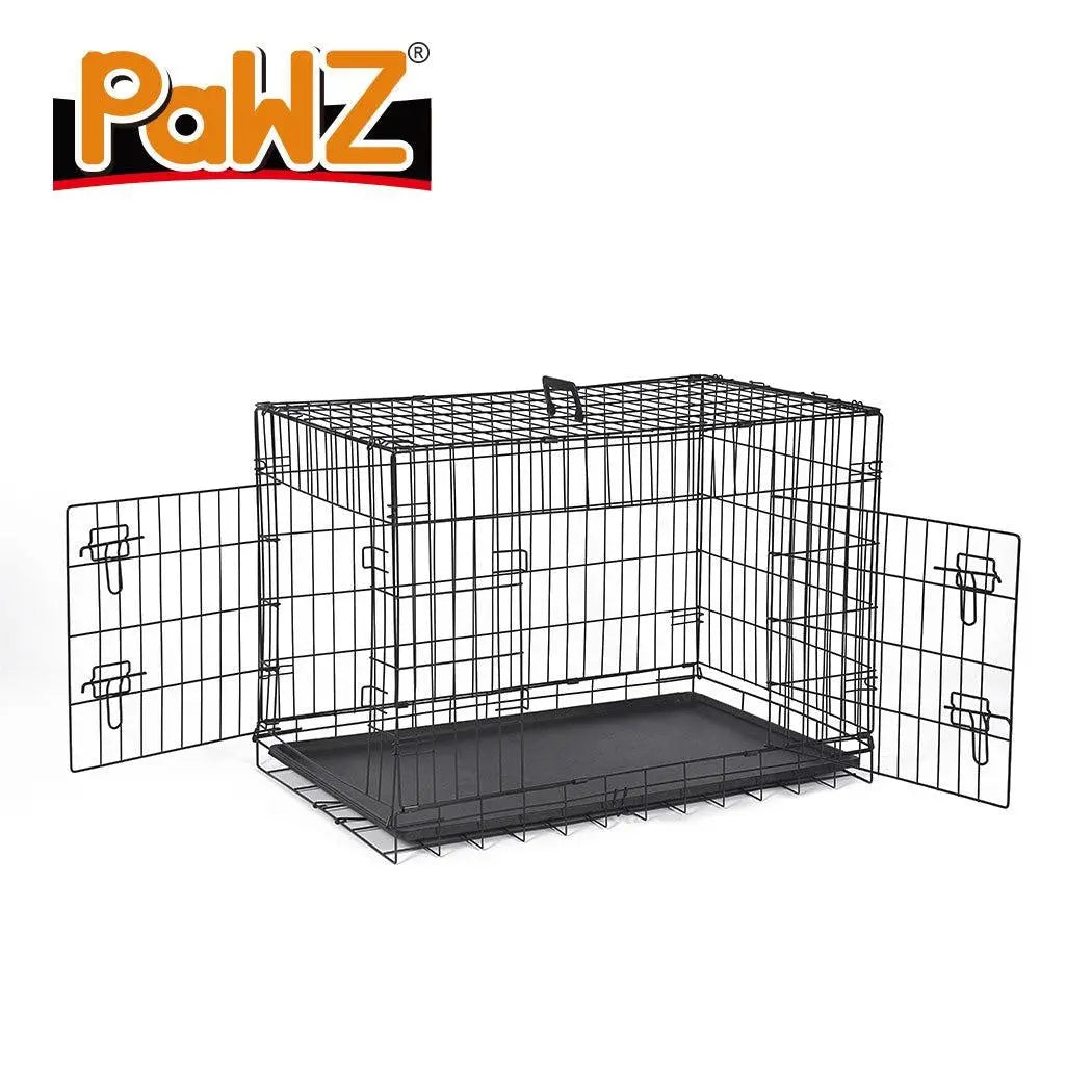 PaWz Pet Dog Cage Crate Kennel Portable Collapsible Puppy Metal Playpen 36