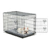 PaWz Pet Dog Cage Crate Metal Carrier Portable Kennel With Bed 36" Deals499