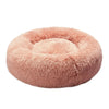 Pet Bed Cat Dog Donut Nest Calming Kennel Cave Deep Sleeping Pink XXL Deals499