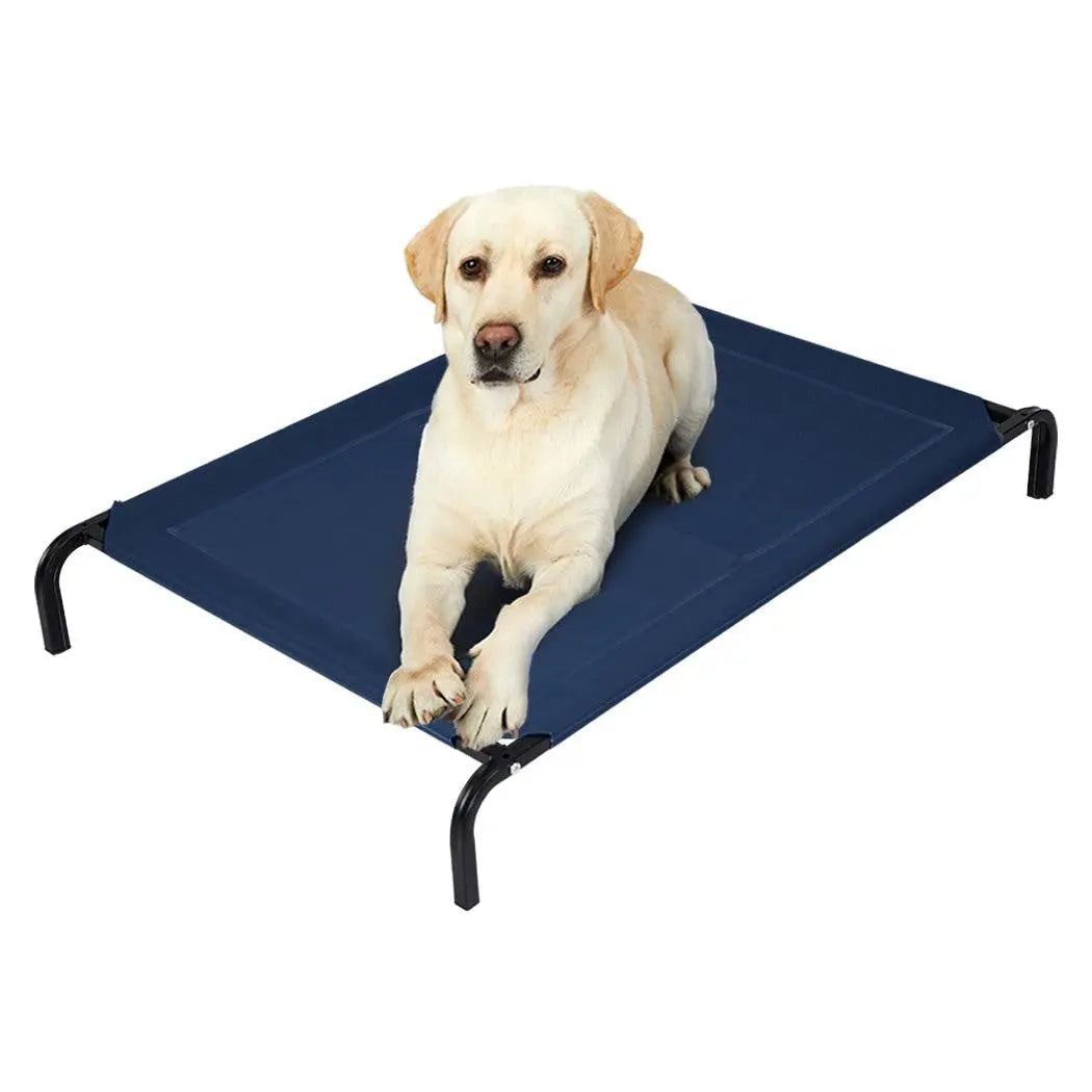 Pet Bed Dog Beds Bedding Sleeping Non-toxic Heavy Trampoline Navy M Deals499