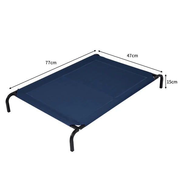 Pet Bed Dog Beds Bedding Sleeping Non-toxic Heavy Trampoline Navy M Deals499