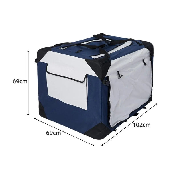 Pet Carrier Bag Dog Puppy Spacious Outdoor Travel Hand Portable Crate 2XL Deals499