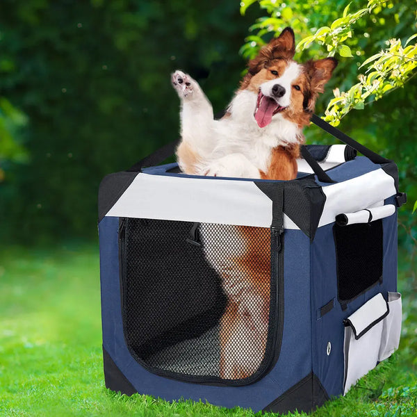 Pet Carrier Bag Dog Puppy Spacious Outdoor Travel Hand Portable Crate 2XL Deals499