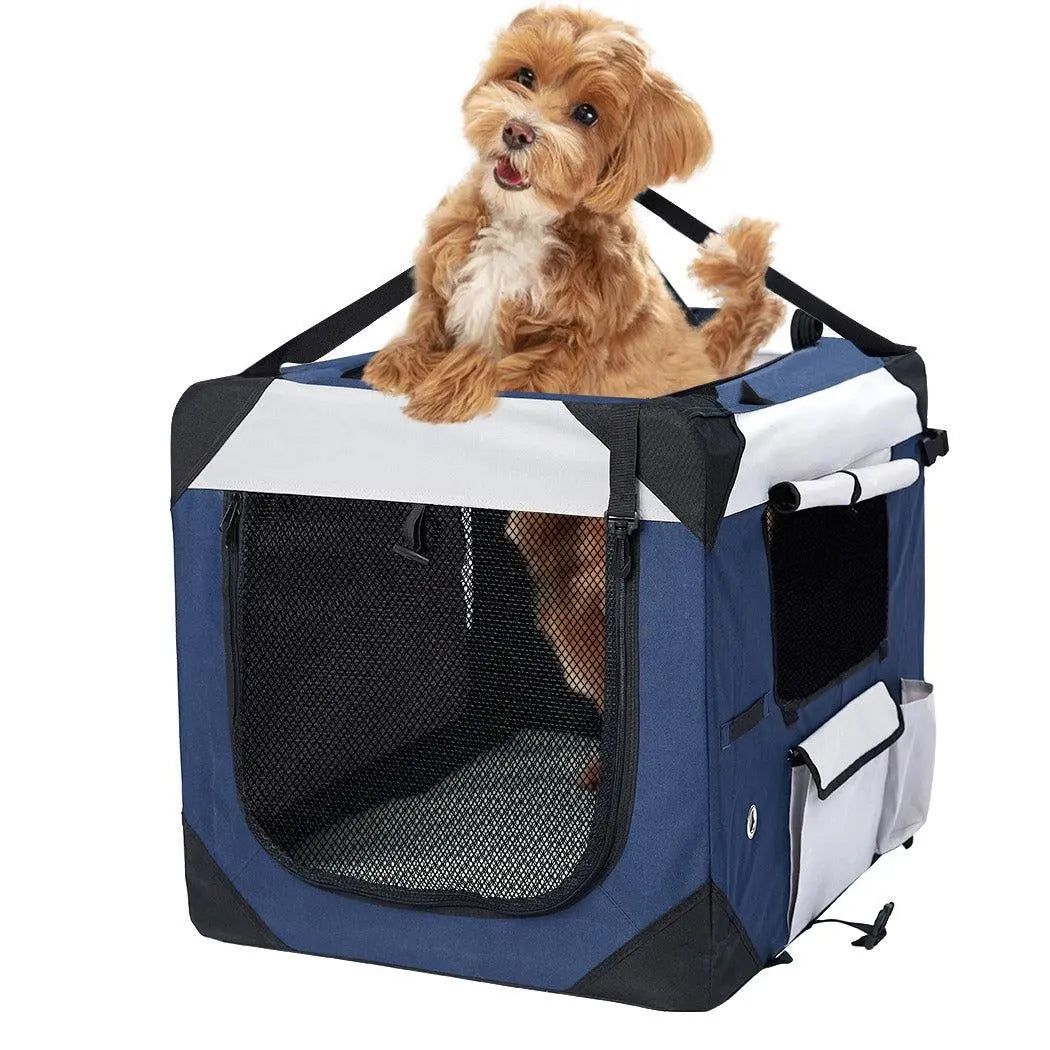 Pet Carrier Bag Dog Puppy Spacious Outdoor Travel Hand Portable Crate M Deals499