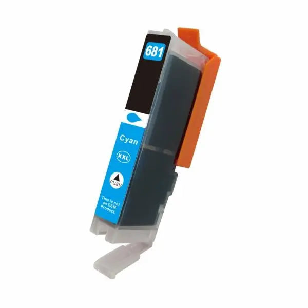 Premium Cyan Compatible Inkjet Cartridge (Replacement for CLI-681CXL) CANON