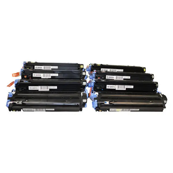 Q6000 Cart307 #124A Series Generic Toner Set X 2 HP