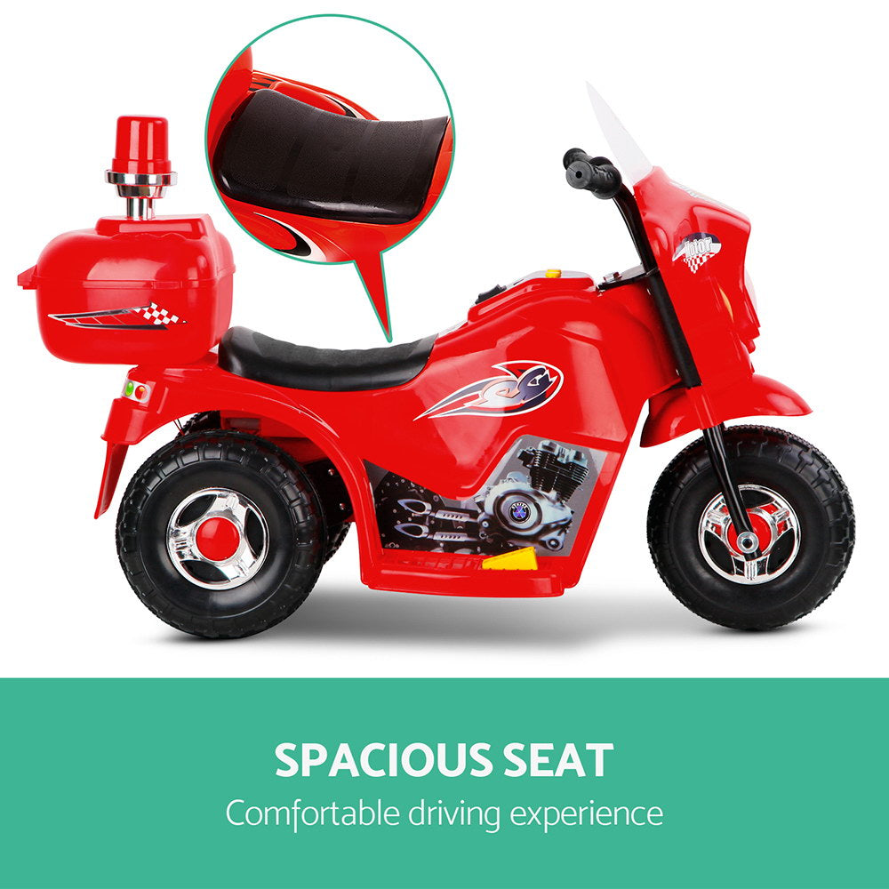 Rigo Kids Ride On Motorbike Motorcycle Car Red Deals499