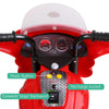 Rigo Kids Ride On Motorbike Motorcycle Car Red Deals499