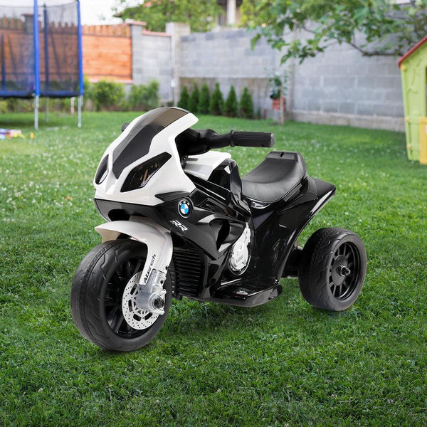 Kids Ride On Motorbike BMW Licensed S1000RR Motorcycle Car Black Deals499