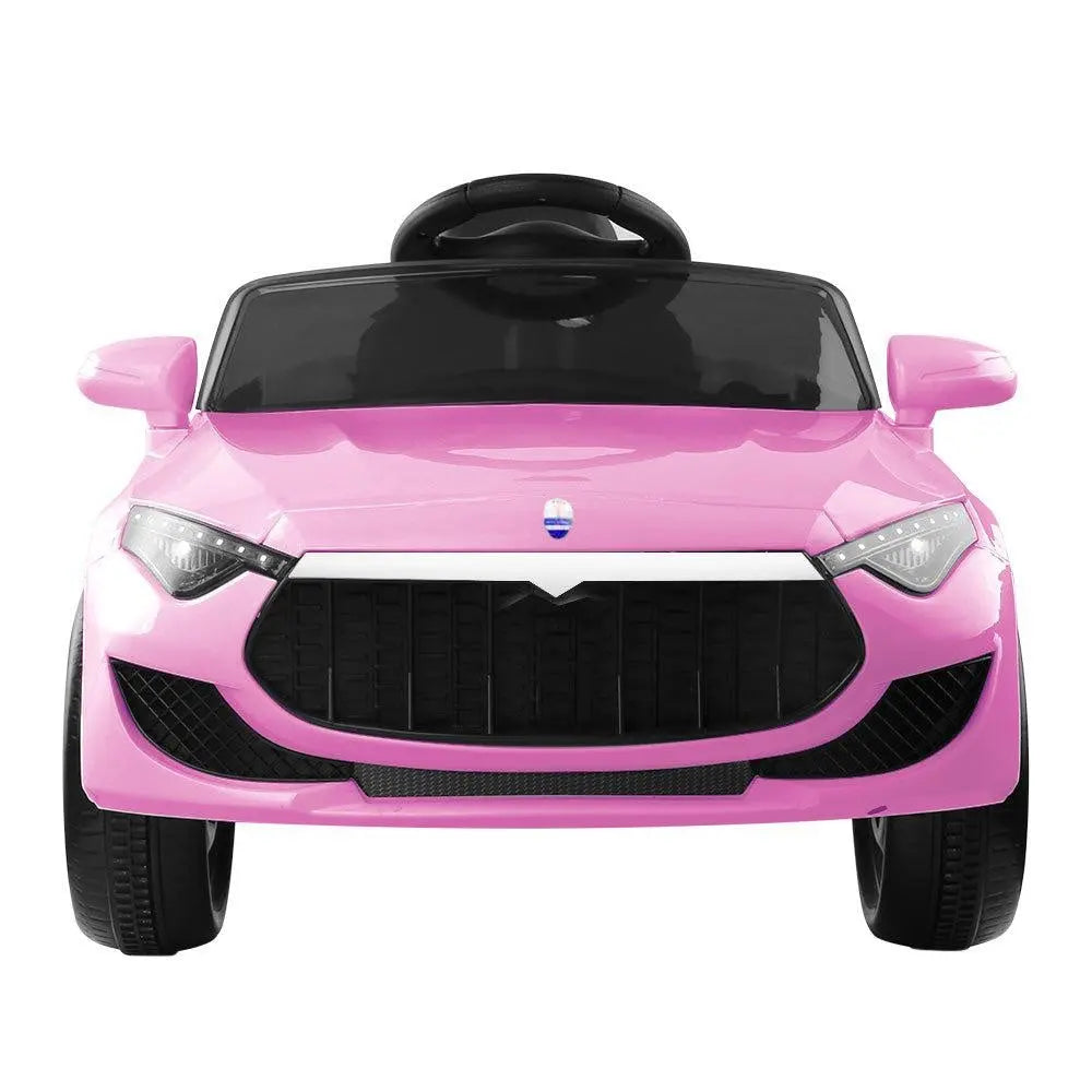 Rigo Kids Ride On Car Battery Electric Toy Remote Control Pink Cars Dual Motor Deals499