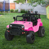 Rigo Kids Ride On Car Electric 12V Car Toys Jeep Battery Remote Control Pink Deals499