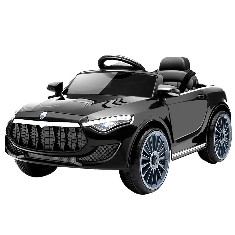 Rigo Kids Ride On Car Electric Toys 12V Battery Remote Control Black MP3 LED Deals499