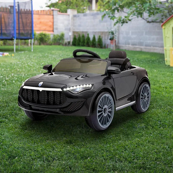 Rigo Kids Ride On Car Electric Toys 12V Battery Remote Control Black MP3 LED Deals499