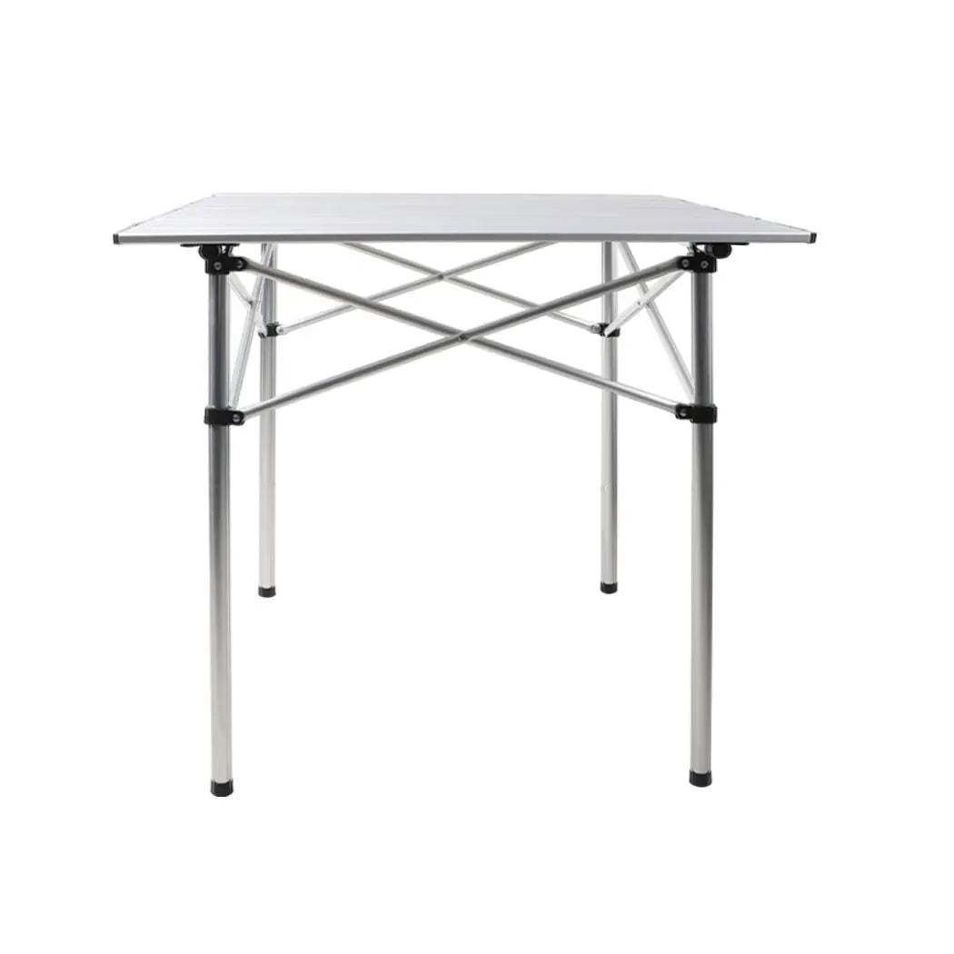 Roll Up Camping Table  Folding Portable Aluminium Outdoor BBQ Desk Picnic Tables Deals499