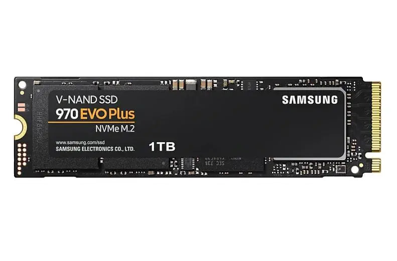 SAMSUNG 970 EVO PLUS M.2 1TB MLC V-NAND NVME 3-bit MLC 3,500MB/s 2,300MB/s, 370K/500K IOPS, 150TBW 5 Years Warranty SAMSUNG