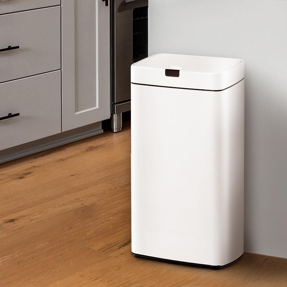 Devanti 45L Sensor Bin White Deals499