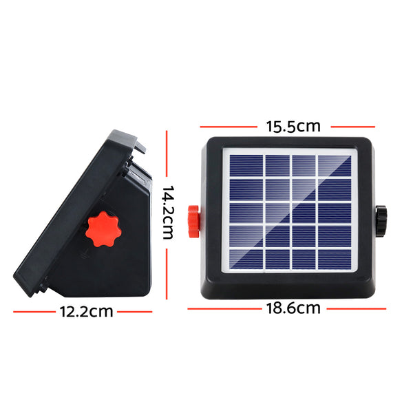 Giantz 4km Electric Fence Energiser Solar Energizer Charger Farm Animal 0.13J Deals499