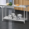 Cefito 1524 x 610mm Commercial Stainless Steel Kitchen Bench Deals499