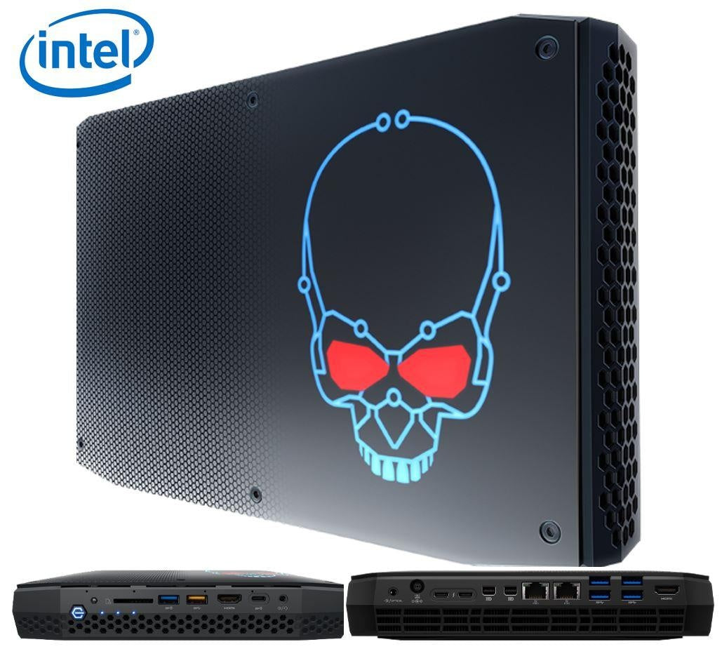 INTEL NUC mini PC i7-8809G 4.2GHz Radeon RX Vega M GH 4K 2xDDR4 SODIMM 2xM.2 PCIe 2xmDP 2xThunderbolt 6xDisplays 2xGbE LAN WiFi BT 13xUSB BOXNUC8I7HVK INTEL