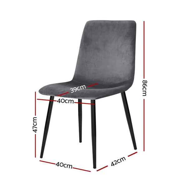 Set of 4 Artiss Modern Dining Chairs Deals499